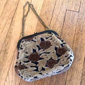 Vintage carpet bag